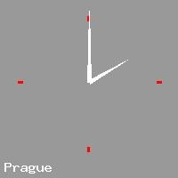 Best call rates from Australia to CZECH REPUBLIC. This is a live localtime clock face showing the current time of 8:38 pm Saturday in Prague.